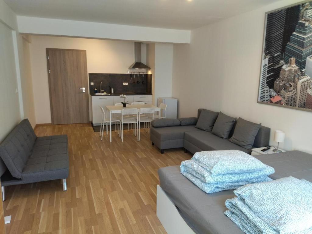 Brand New Studio Apartment #24 In Elite Residence With Free Secure Parking In The Center Прага Экстерьер фото